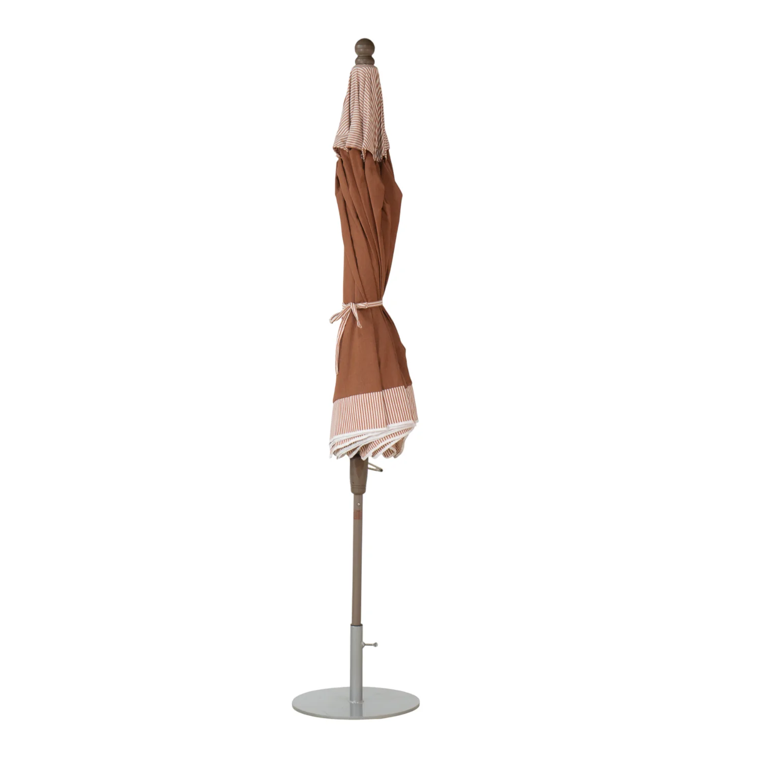 9' Octagon Auto Tilt Market Umbrella w/ Valance - Cast Desert/Refresh Canyon - Image 6