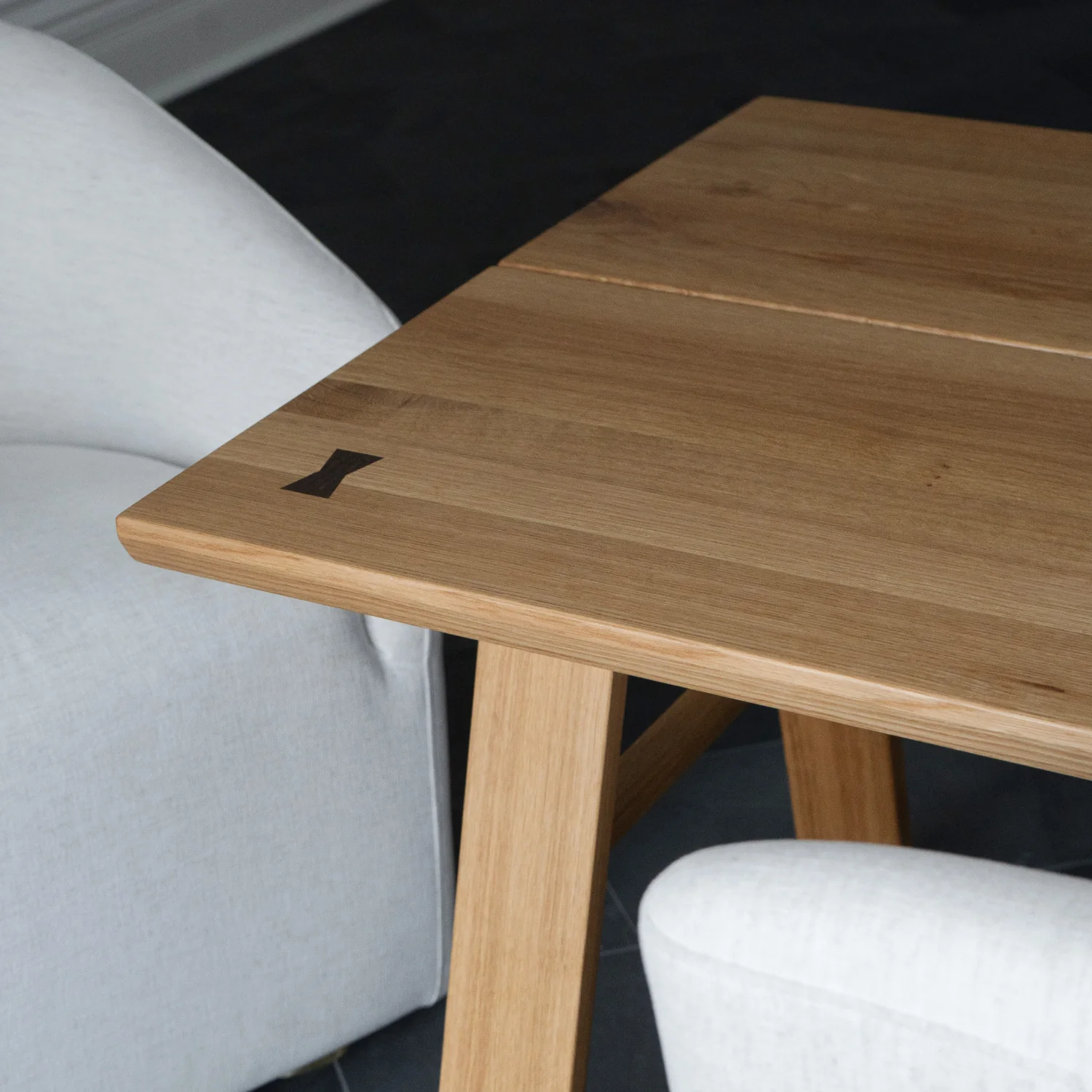 Aarhus 87" Oak Dining Table - Image 5