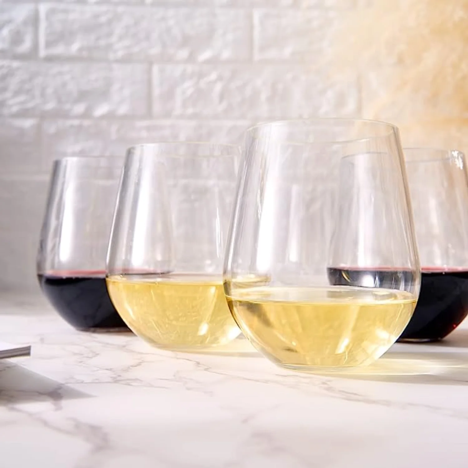 Acrylic Stemless 15oz Wine Glass (Set of 6) - Image 4