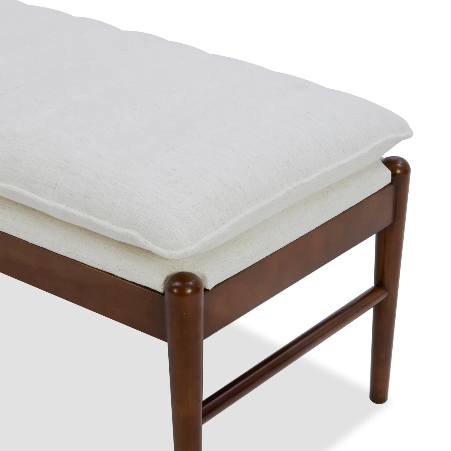 Airdrie Bench - Crypton® Nomad Snow - Image 8