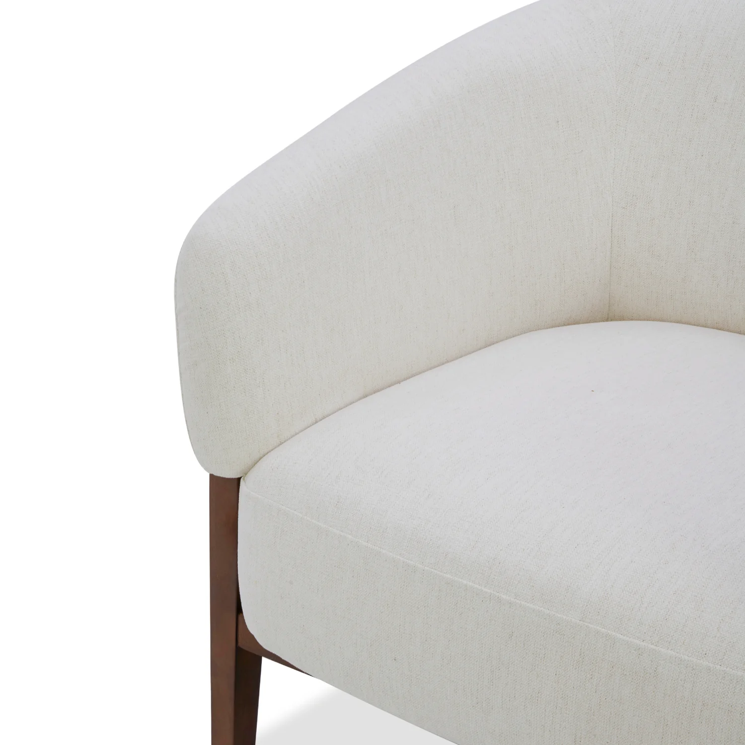 Airdrie Lounge Chair - Crypton® Nomad Snow - Image 17