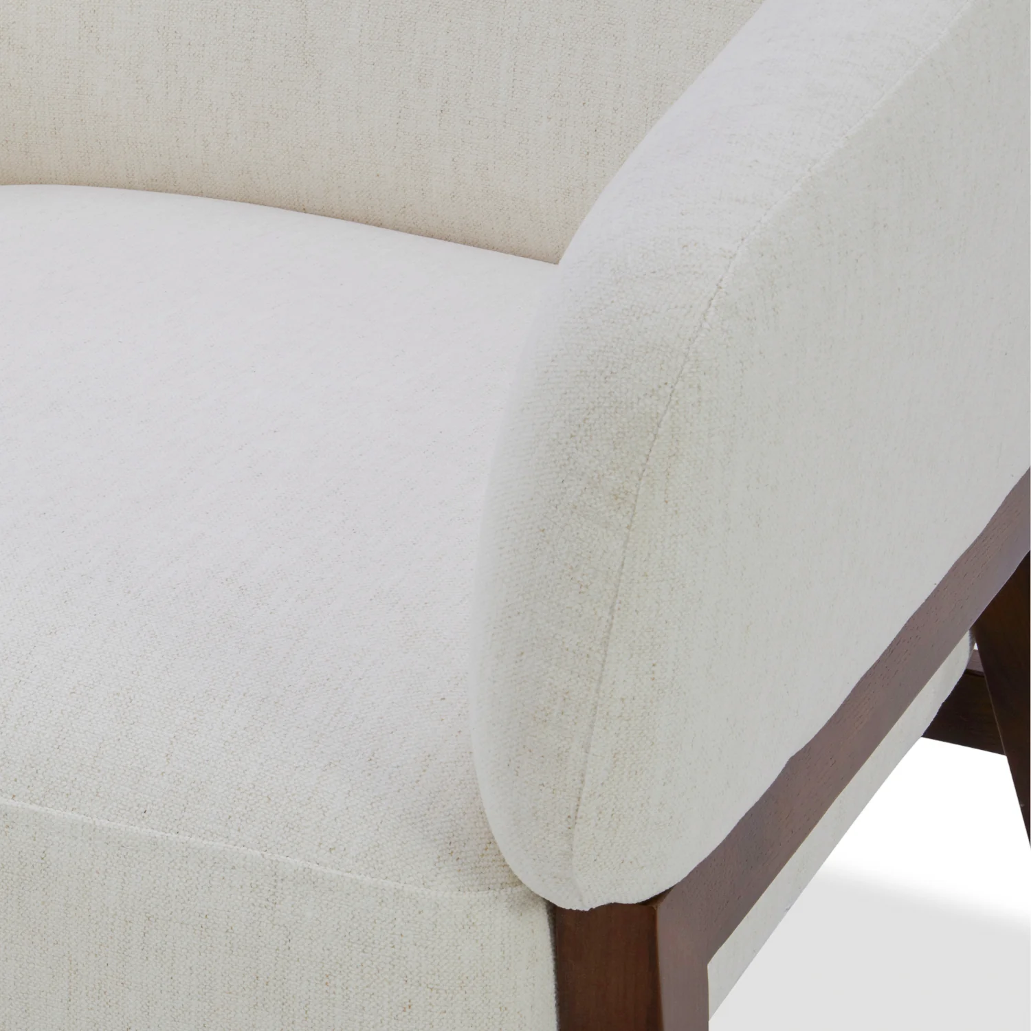 Airdrie Lounge Chair - Crypton® Nomad Snow - Image 18