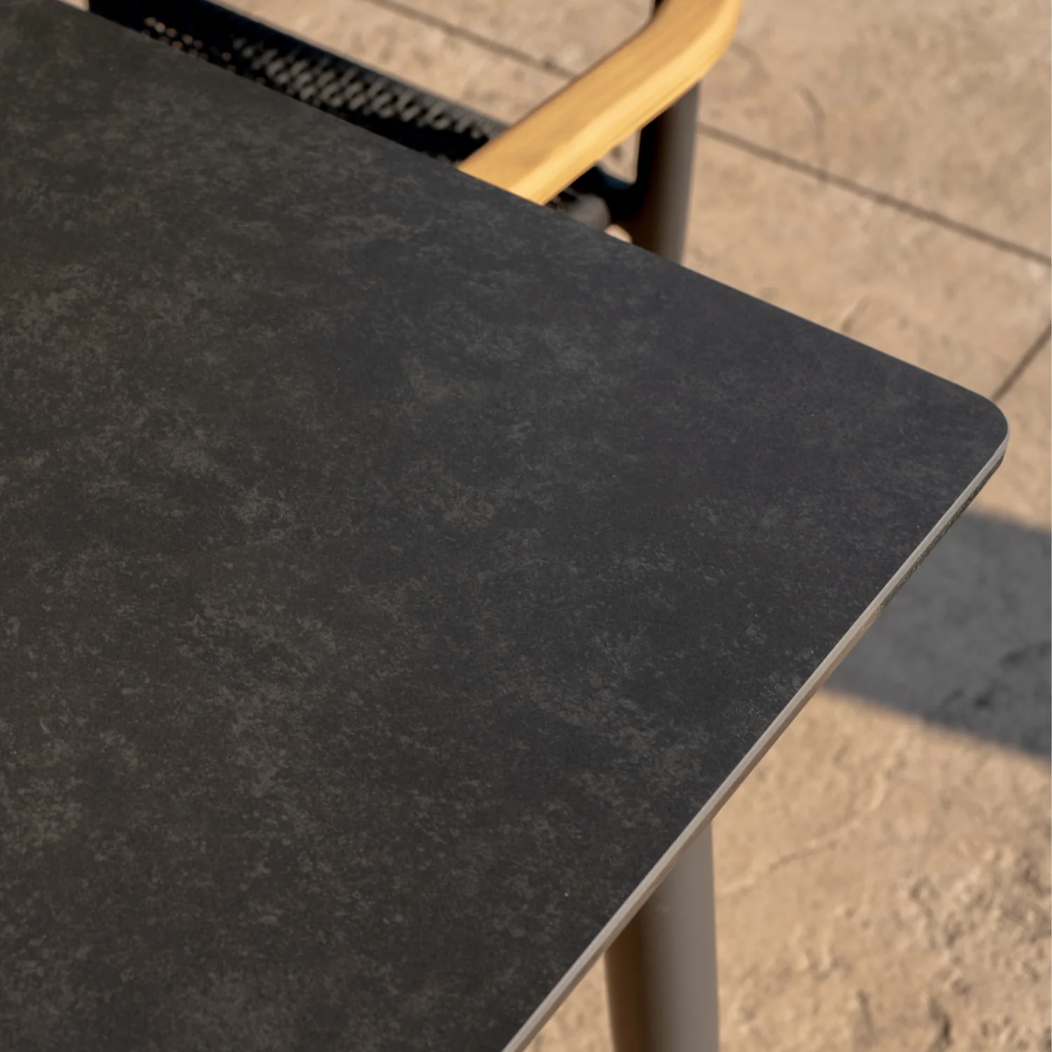 Alta Ceramic Bar Table - Charcoal - Image 3
