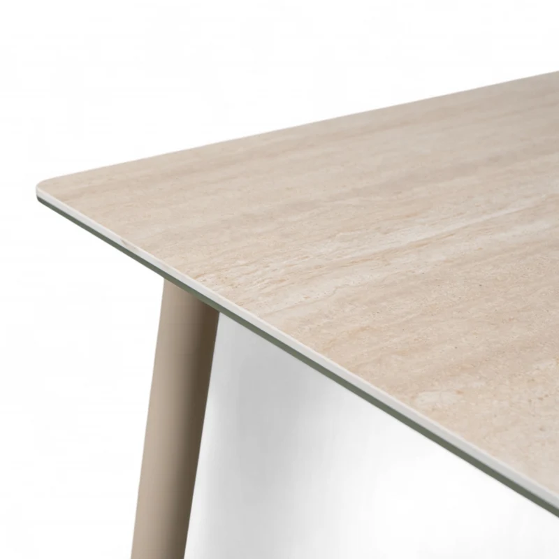 Alta Ceramic Bar Table - Taupe - Image 2