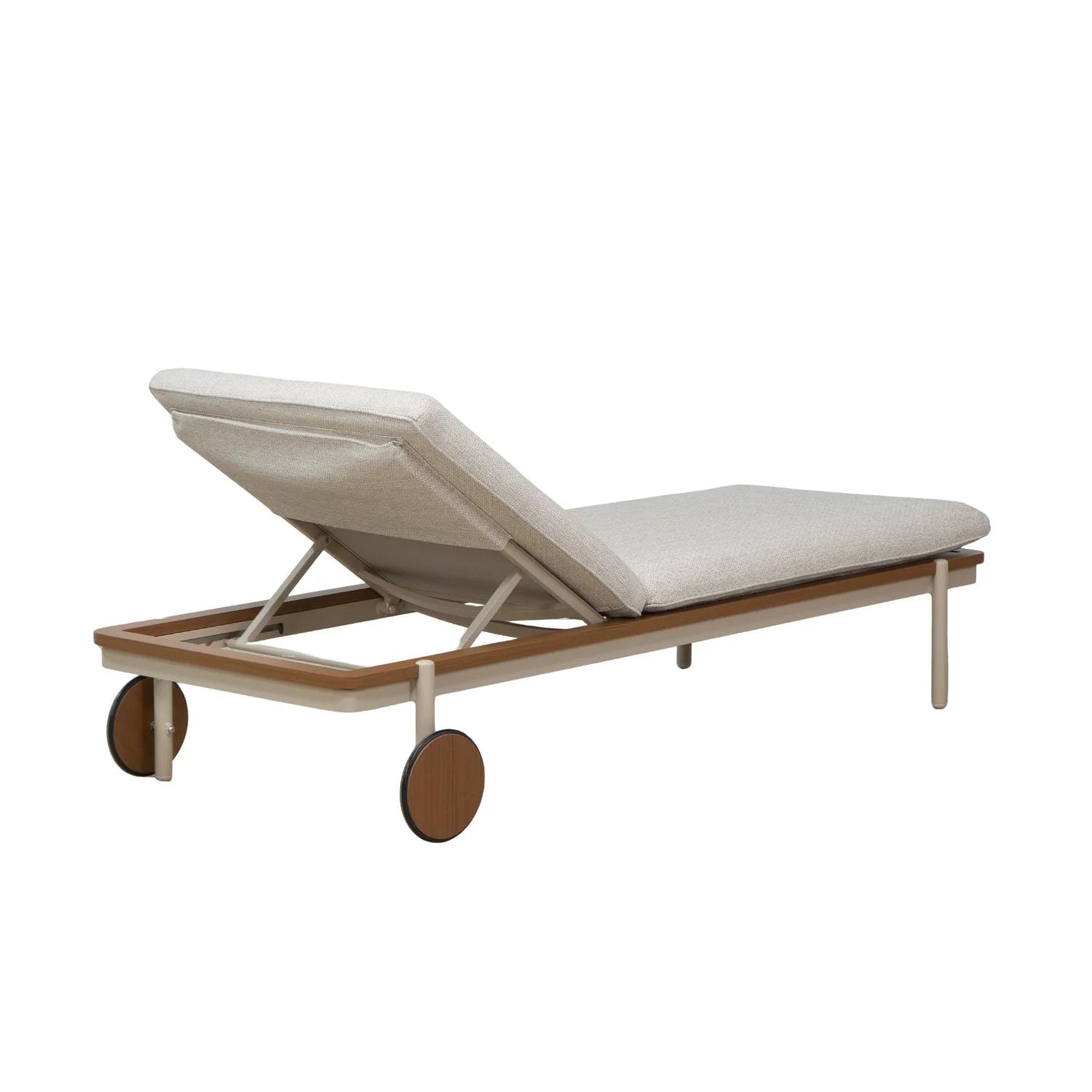 Alta Sun Lounger - Taupe - Image 4