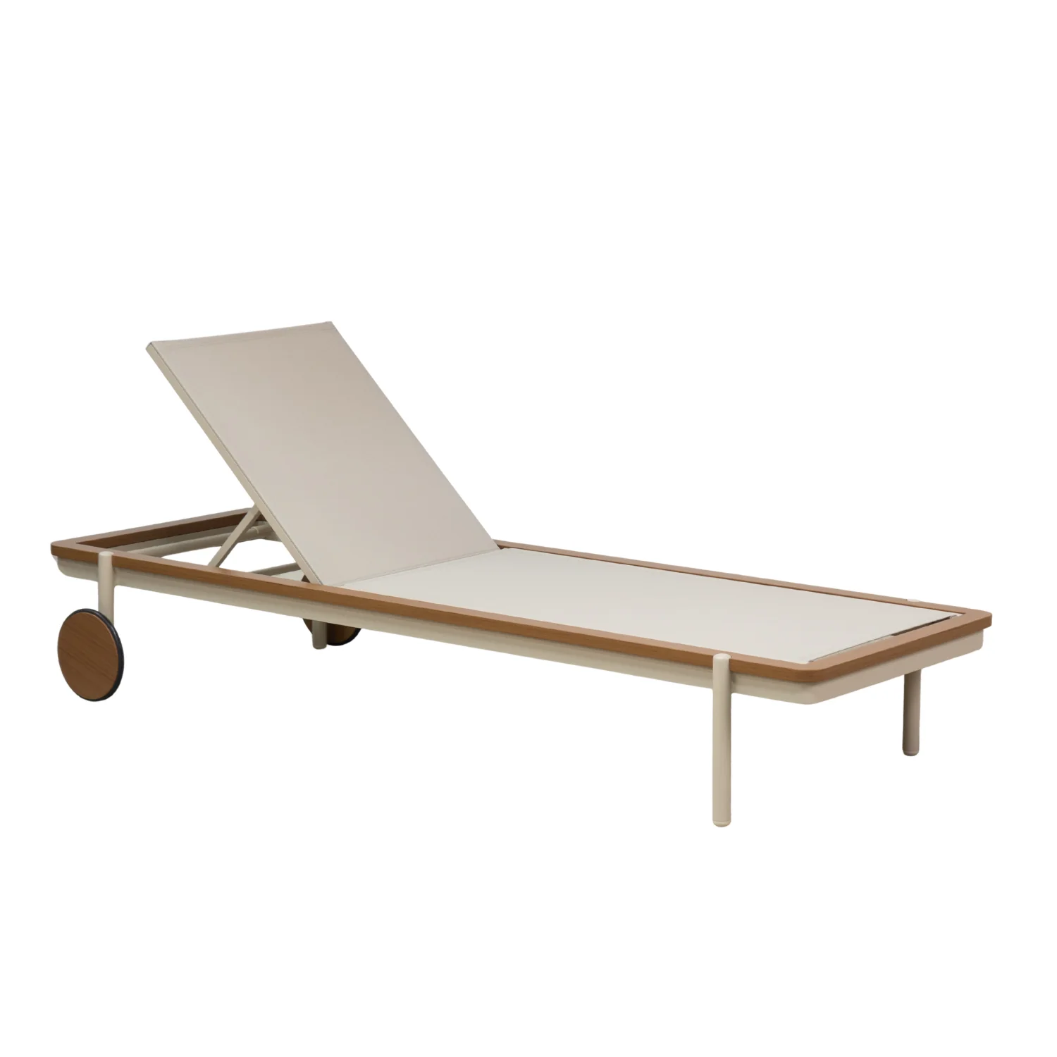 Alta Sun Lounger - Taupe - Image 5