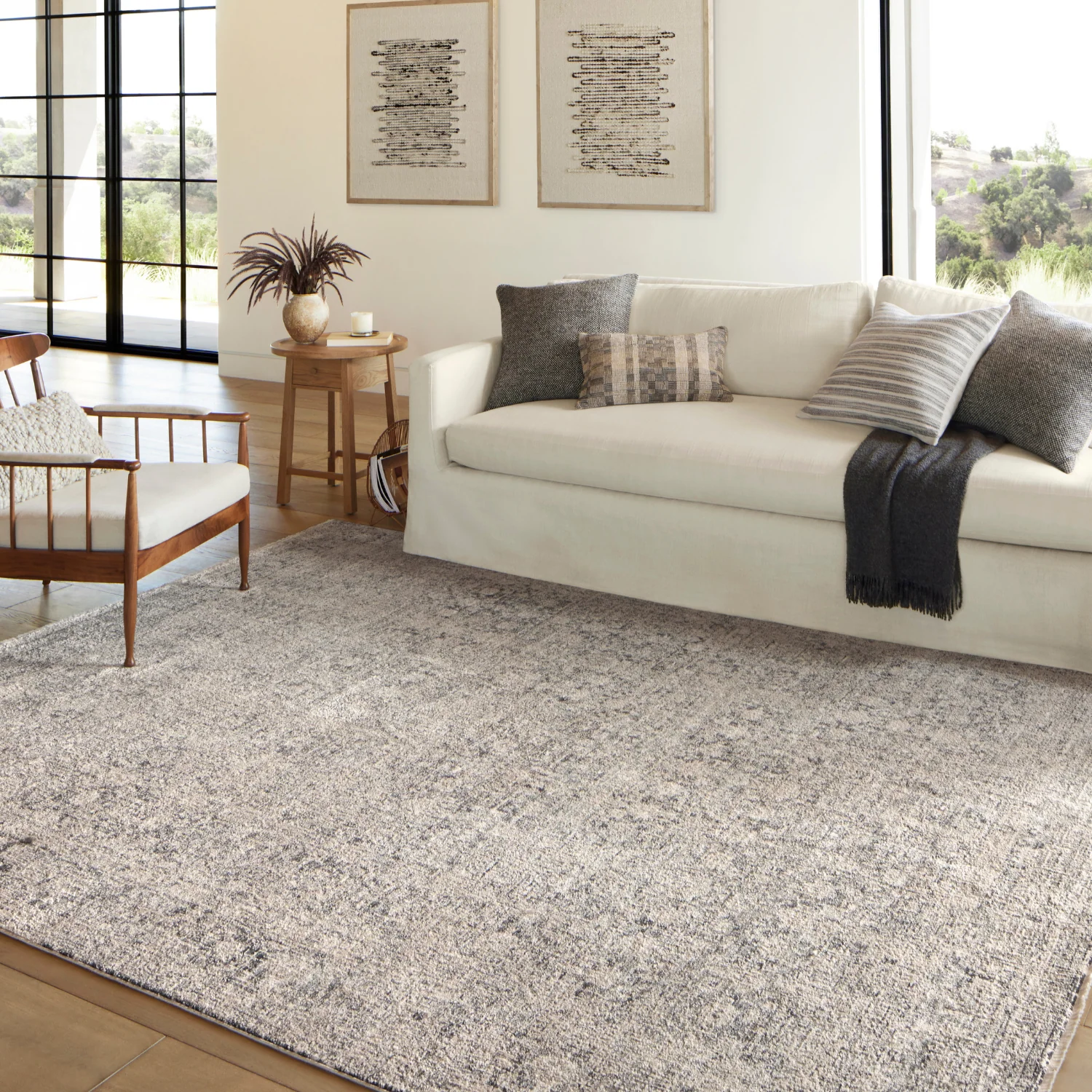 Amber Lewis x Loloi Alie Stone/Mist Rug - Image 3