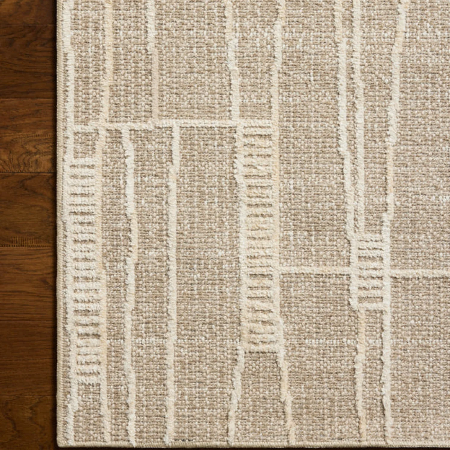 Amber Lewis x Loloi Bexley Mushroom/Natural Rug - Image 3