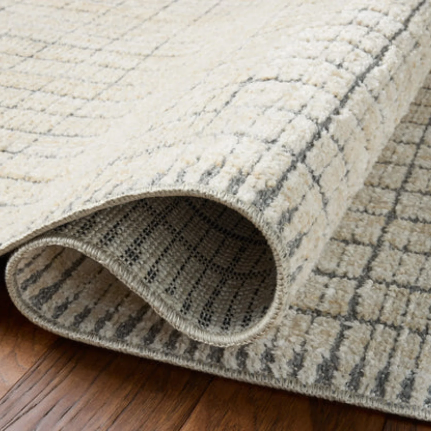 Amber Lewis x Loloi Bexley Slate/Natural Rug - Image 5