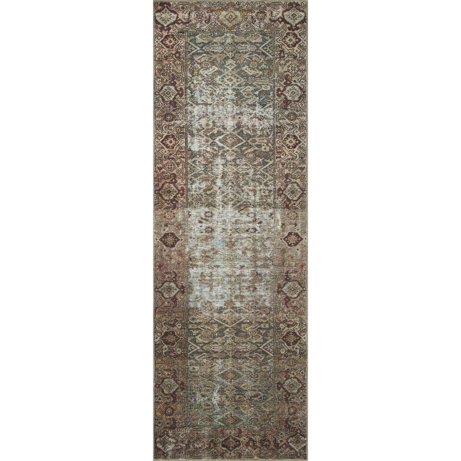 Amber Lewis x Loloi Georgie Moss/Salmon Rug - Image 6