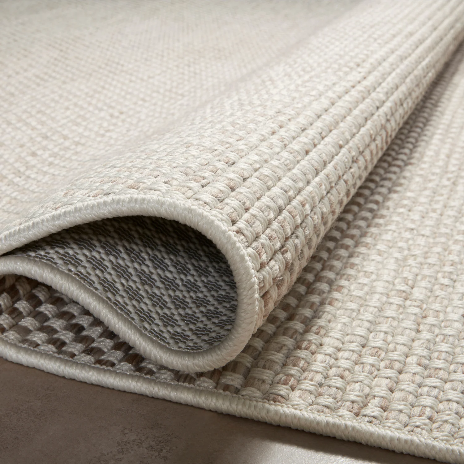 Amber Lewis x Loloi Malibu-05 Ivory/Dove Outdoor Rug - Image 6
