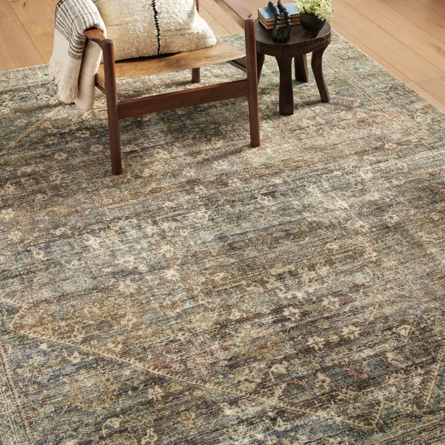 Amber Lewis x Loloi Morgan Spice/Lagoon Rug - Image 5
