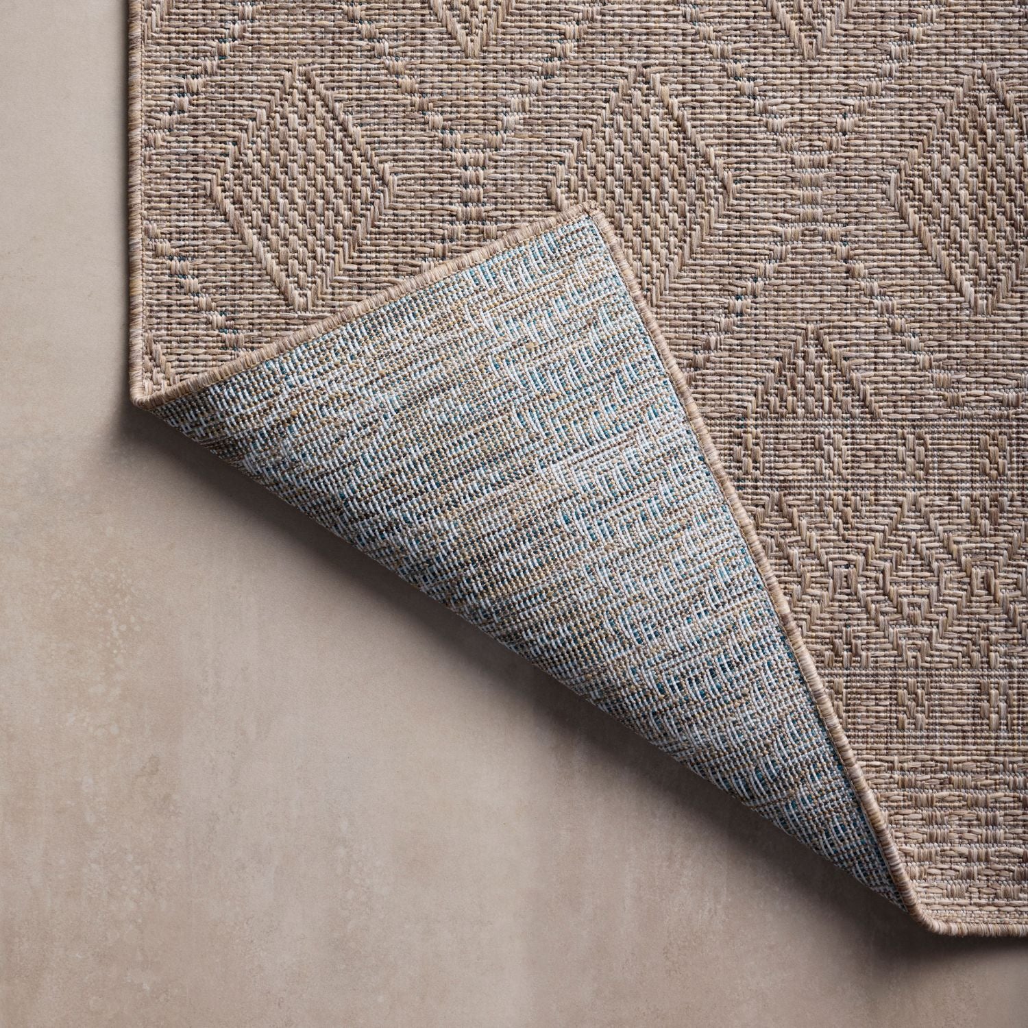 Amber Lewis x Loloi Topanga Natural/Mist Outdoor Rug - Image 4