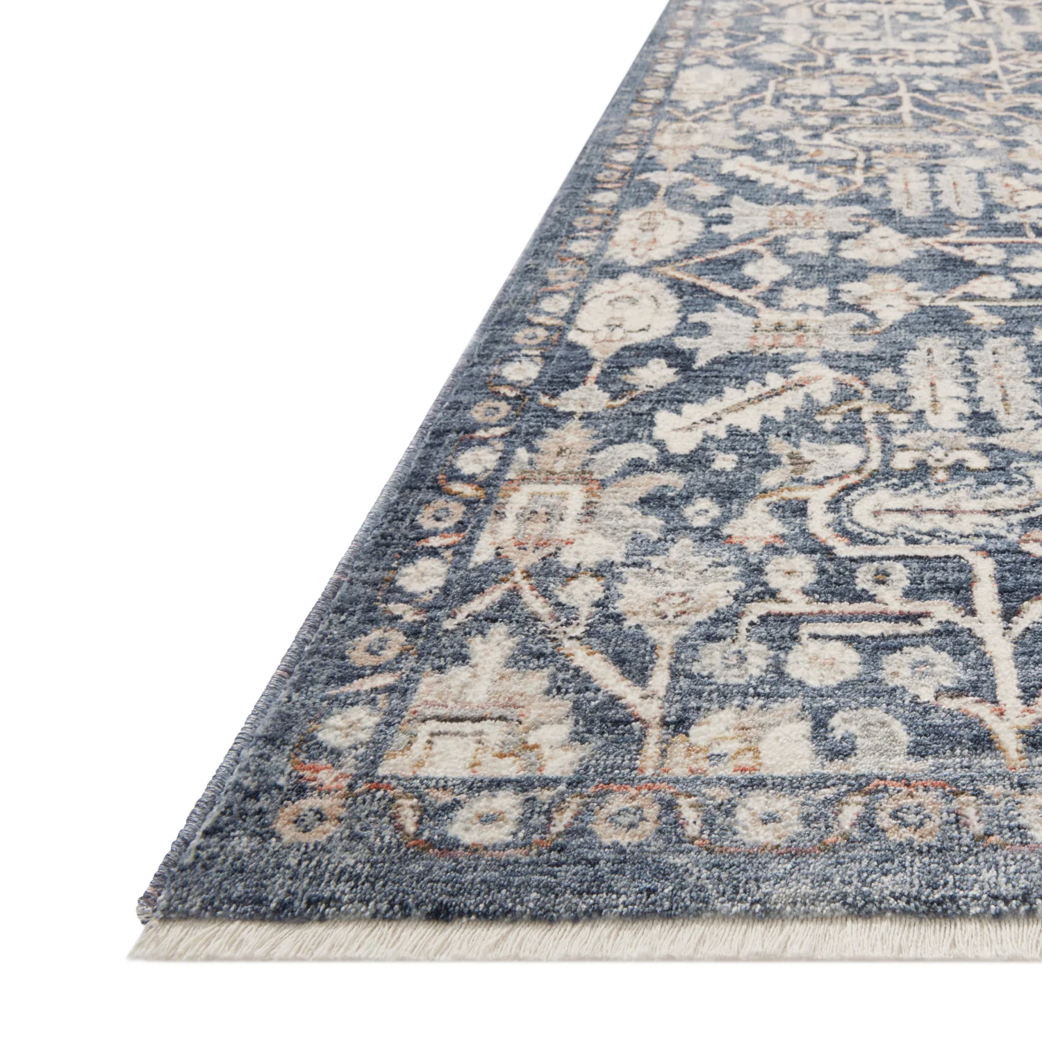 Amber Lewis x Loloi Zuma Blue/ Ivory Rug - Image 8