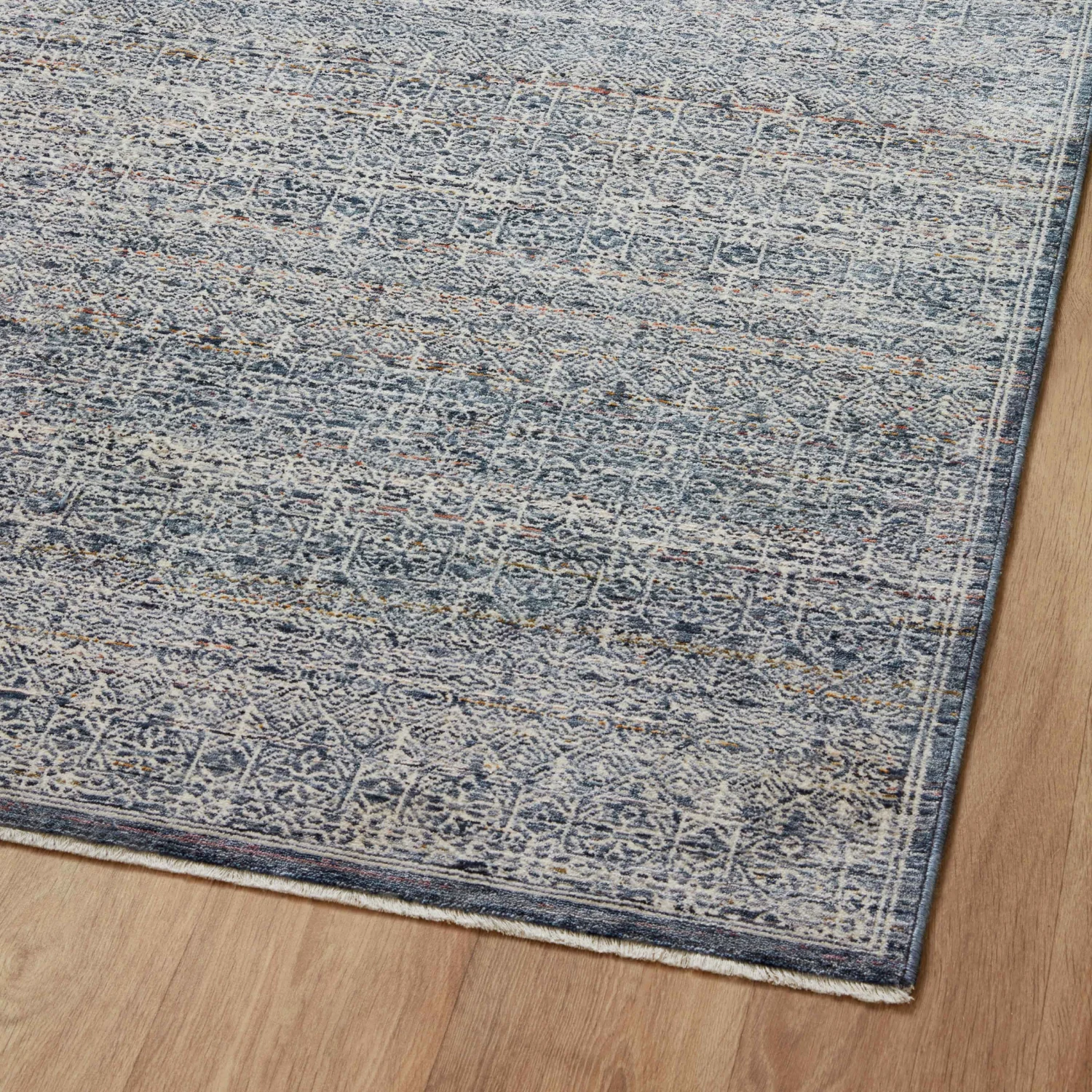 Amber Lewis x Loloi Zuma Denim/Ivory Rug - Image 7