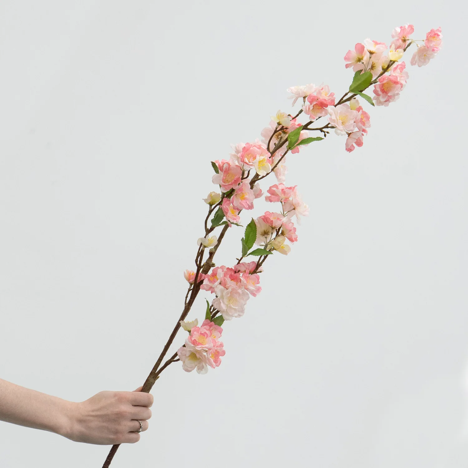 Artificial Cherry Blossom Branch - Pink - Image 5