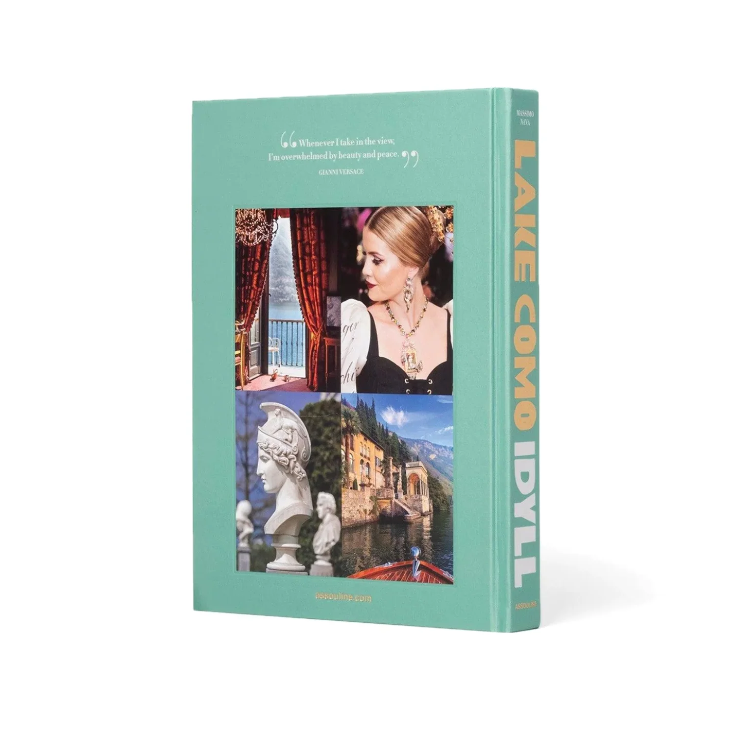 Assouline Lake Como Idyll Silk Hardcover Book - Image 4