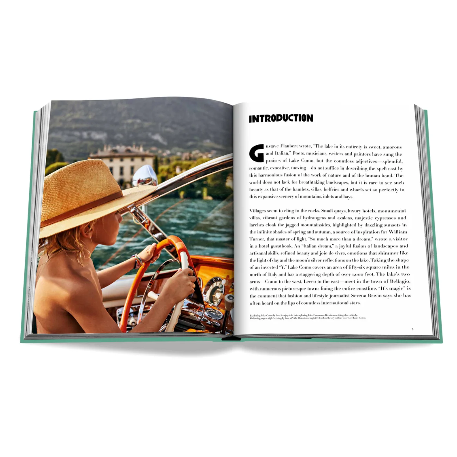 Assouline Lake Como Idyll Silk Hardcover Book - Image 6