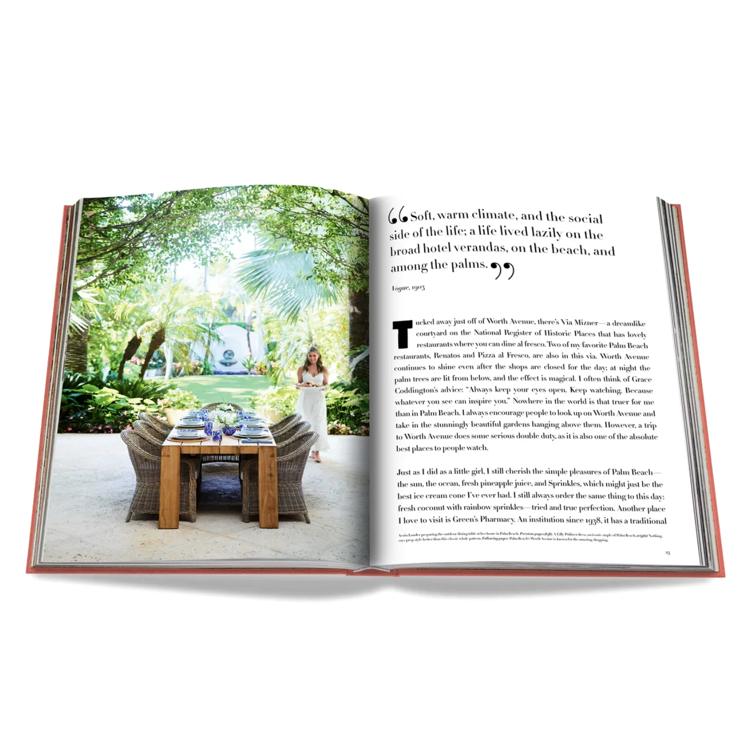 Assouline Palm Beach Cloth Hardcover Book - Image 6