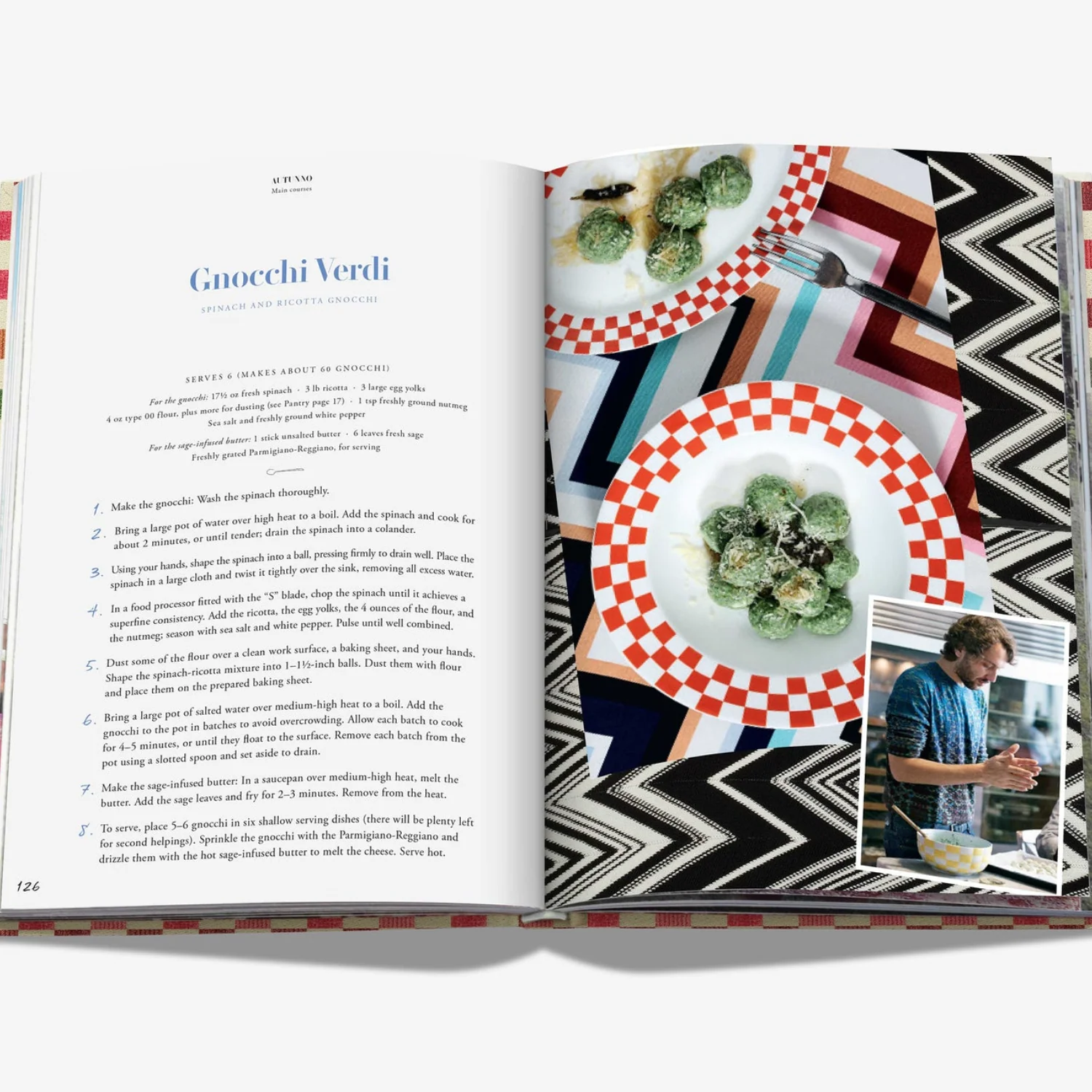Assouline: The Missoni Family Cookbook Hardcover - Image 3