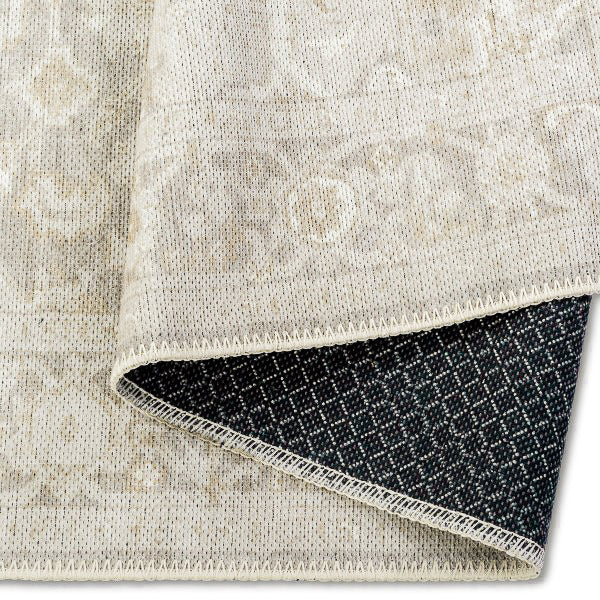 Aura Beige/Gold Washable Rug - Image 5