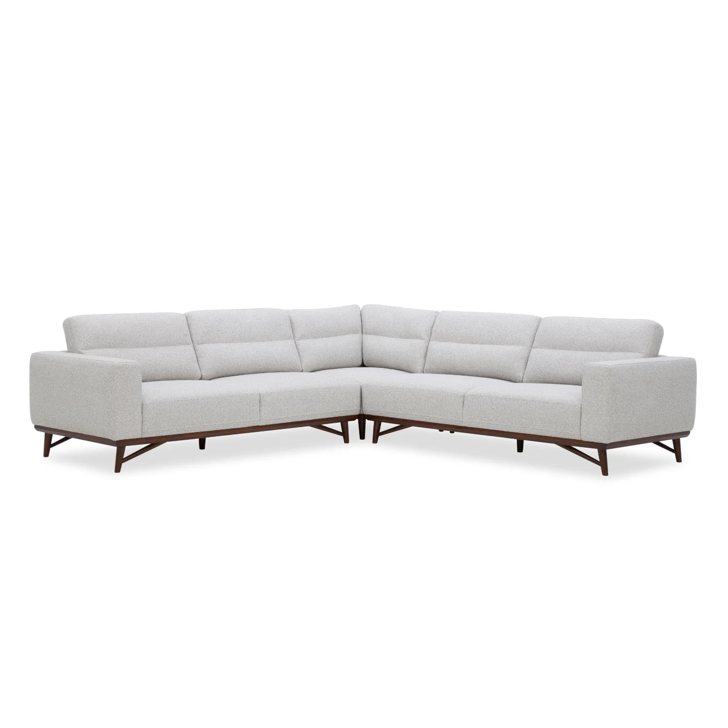 Banff L-Shape Sectional - Birch Weave