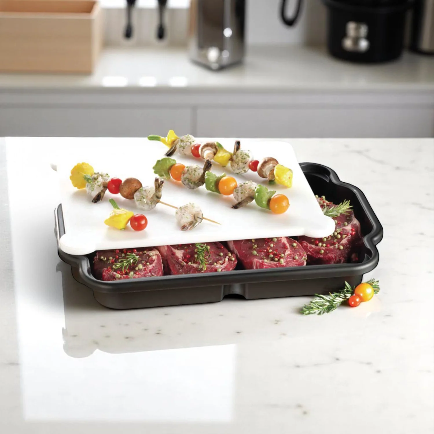 BBQ Prep Tray & Cutting Board