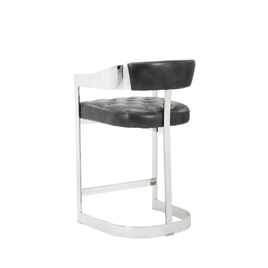 Beaumont Grey Stool - Image 3