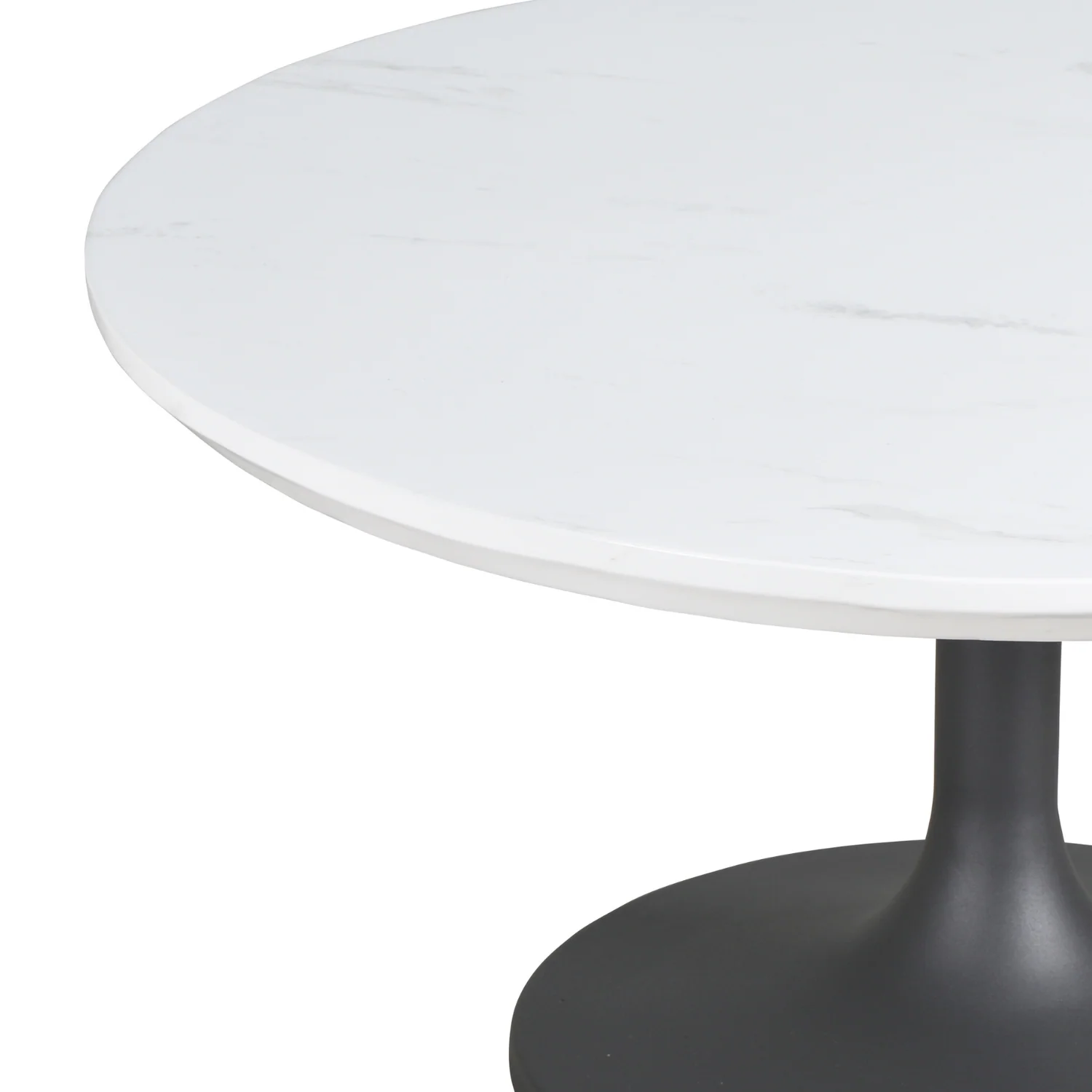 Bell 36" Round Faux-Marble Dining Table - Image 2