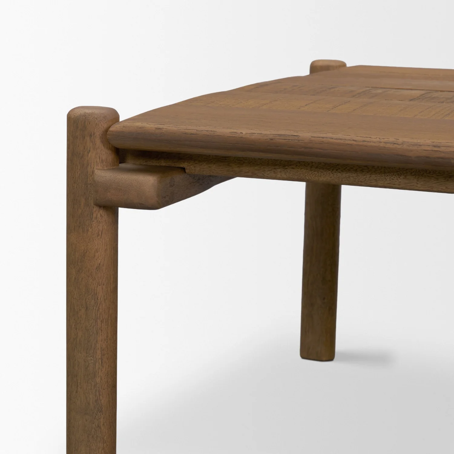 Birk Wood 28" Square Coffee Table - Natural - Image 7
