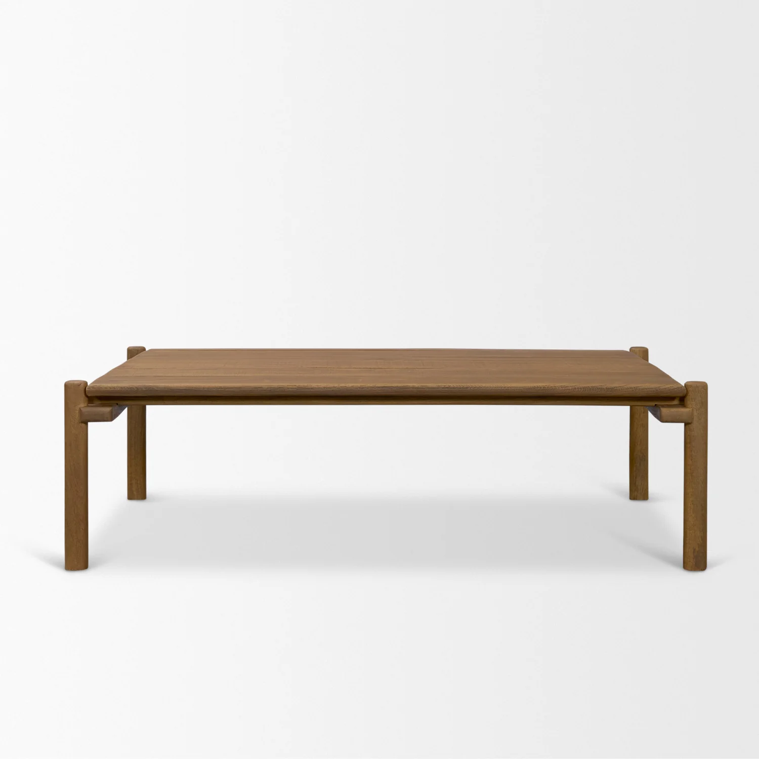 Birk Wood 54" Coffee Table - Natural - Image 2