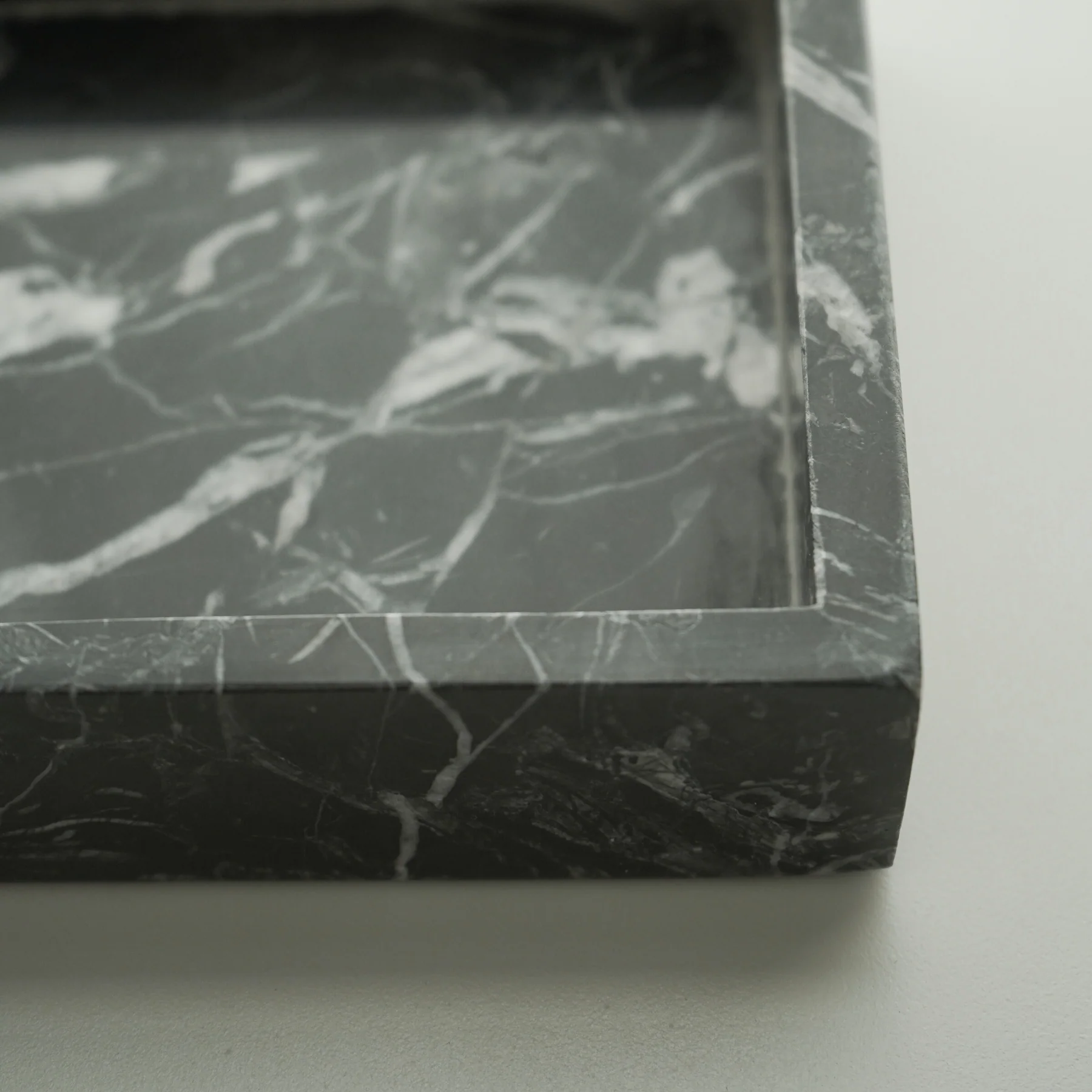Rectangle Black Marble Tray - Image 5