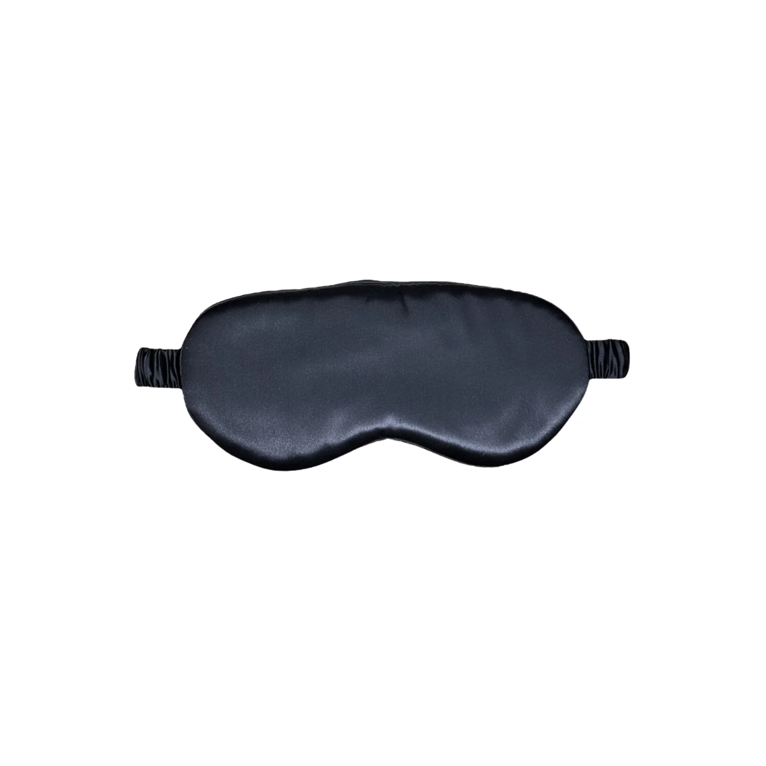 Black Organic Silk Sleep Mask - Image 3