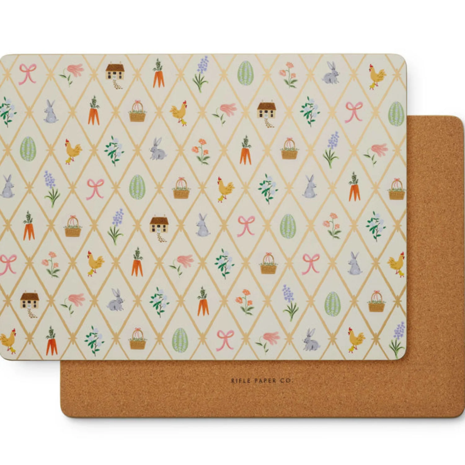 Blossom & Bloom Farm Cork Placemats (Set of 4) - Image 2