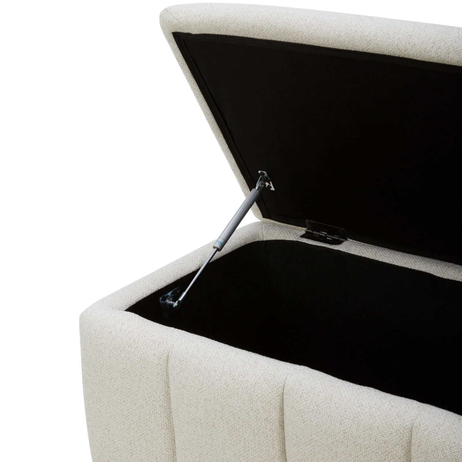 Brant Storage Bench - Linen Weave - Image 5