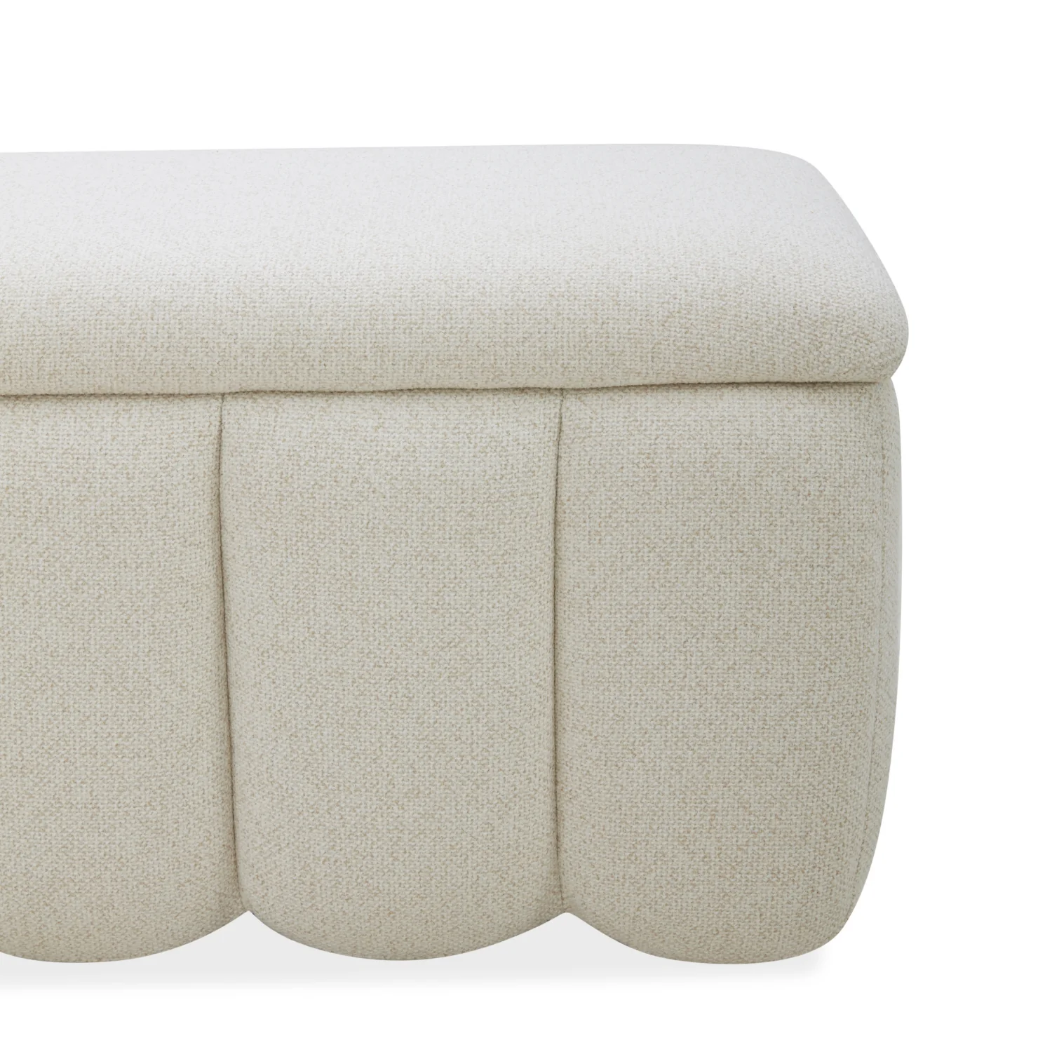 Brant Storage Bench - Linen Weave - Image 7