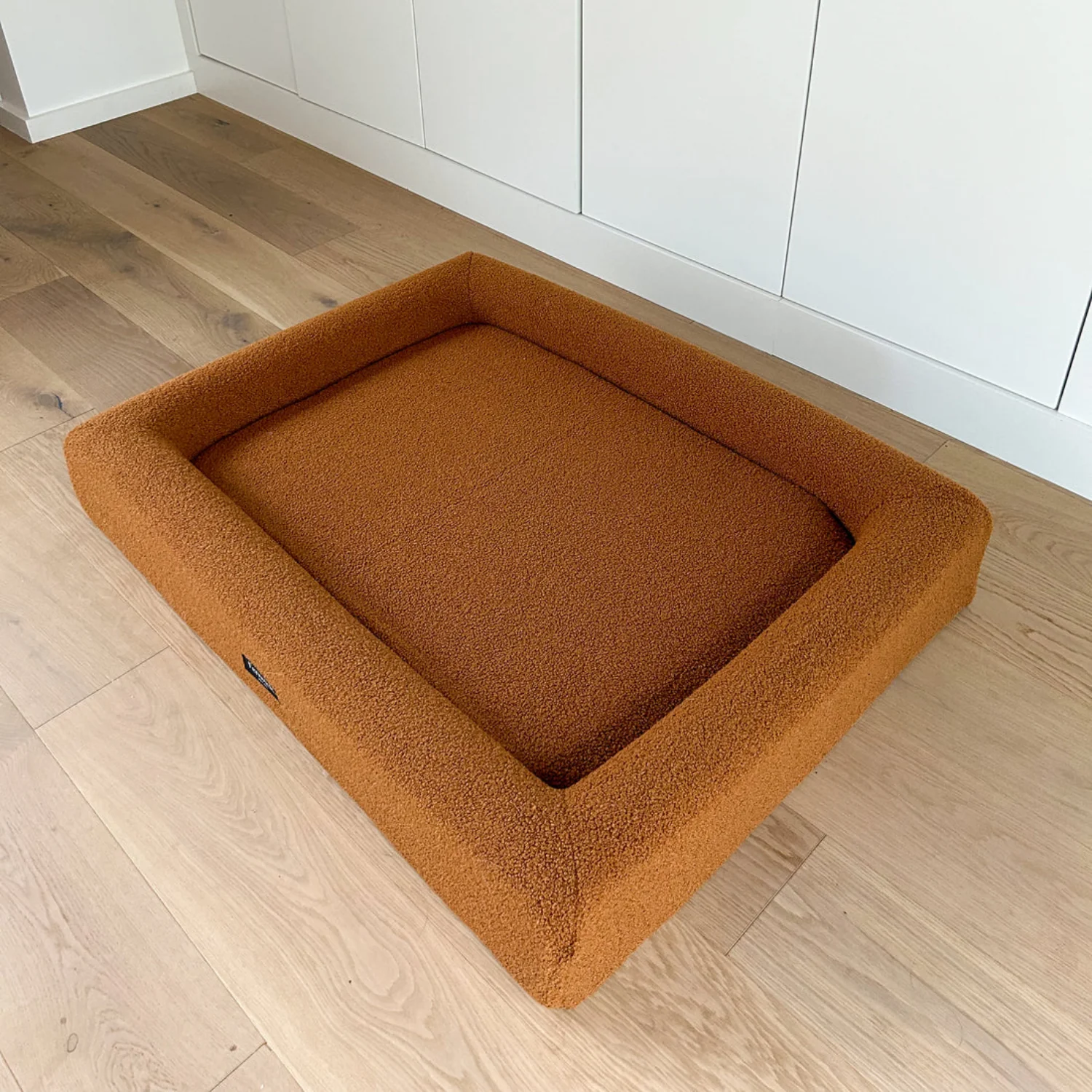 Brown Sherpa Dog Bed - Image 2