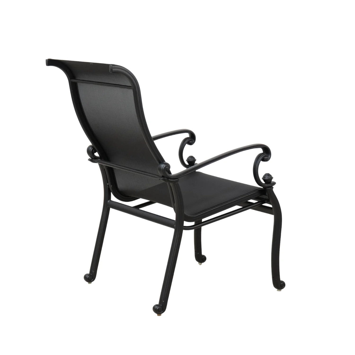 Burlington High-Back Sling Dining Arm Chair - Image 3