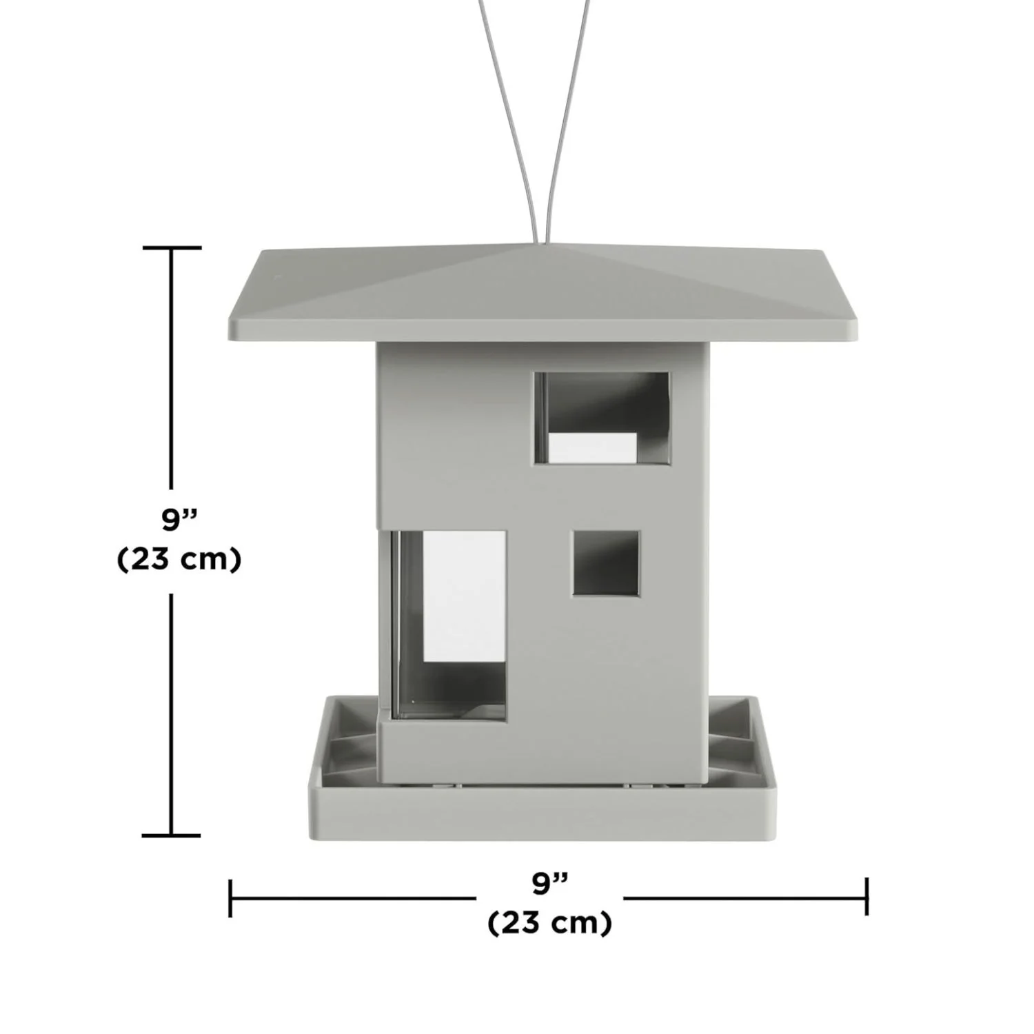 Café Grey Bird Feeder - Image 3