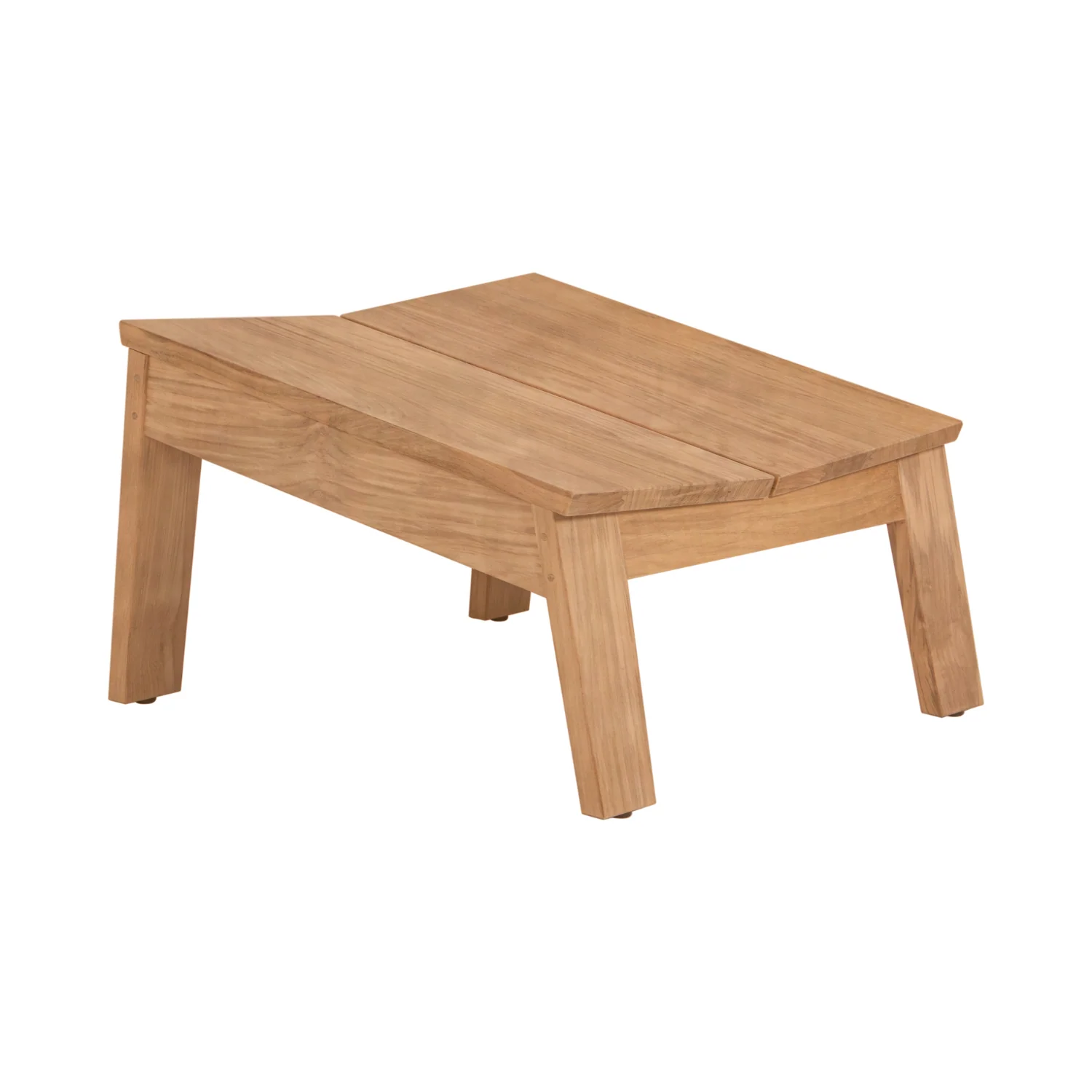 Caledon Teak Adirondack Footstool - Image 3