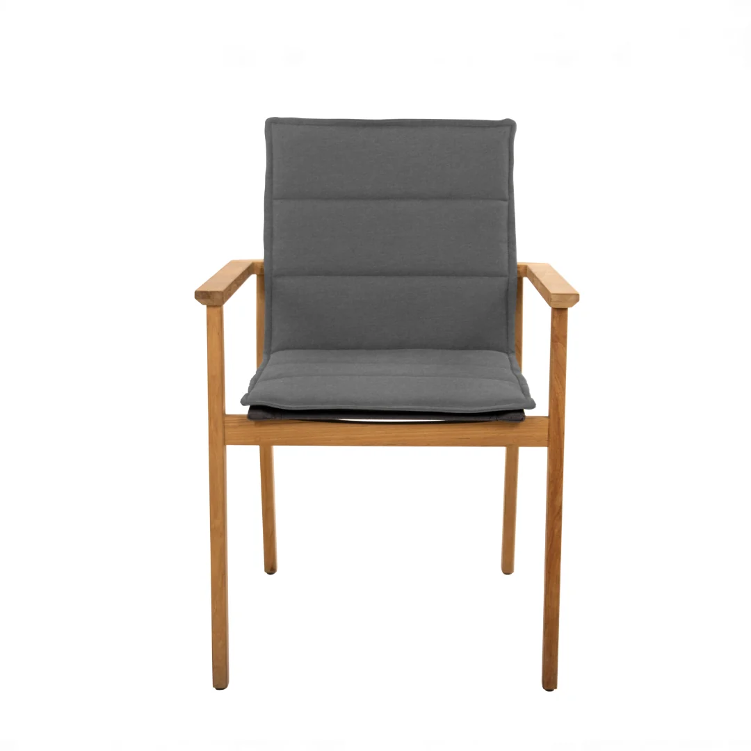 Carmel/Newport Dining Seat Cushion - Graphite - Image 4