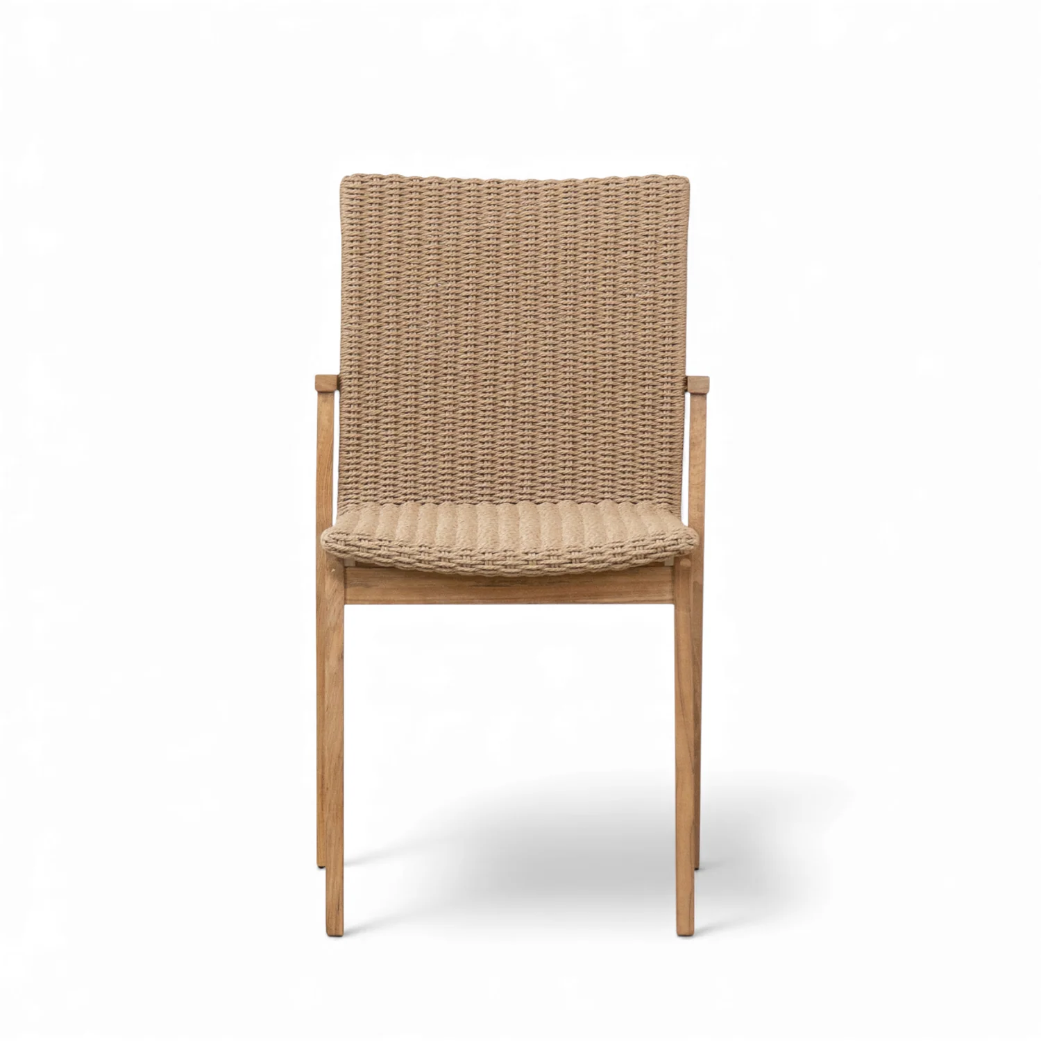 Carmel Wicker Dining Side Chair - Image 4