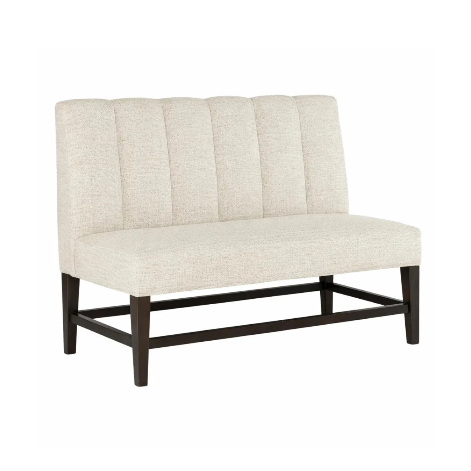 Channel Dining Banquette Bench - Crypton® Calm Ecru