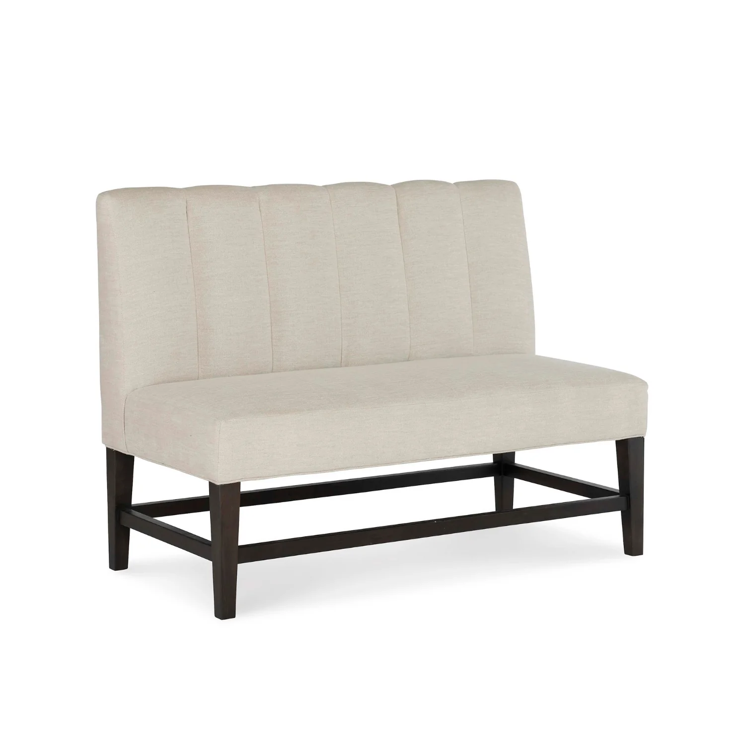 Channel L-Shape 3pc Dining Banquette Bench - Crypton® Apollo Mist - Image 4
