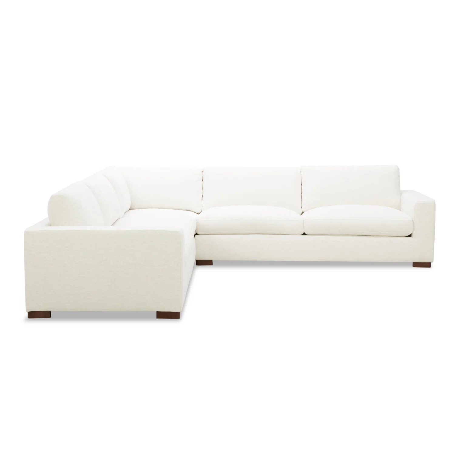 Charlestown L-Shape Sectional - Crypton® Nomad Snow - Image 16