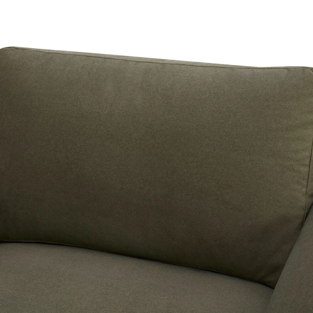 Charlestown Lounge Chair - Forest Green Matte Velvet - Image 9