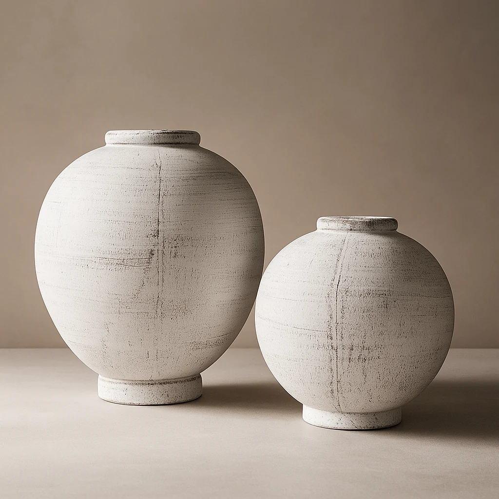 Chios White Orb Vase - Image 6