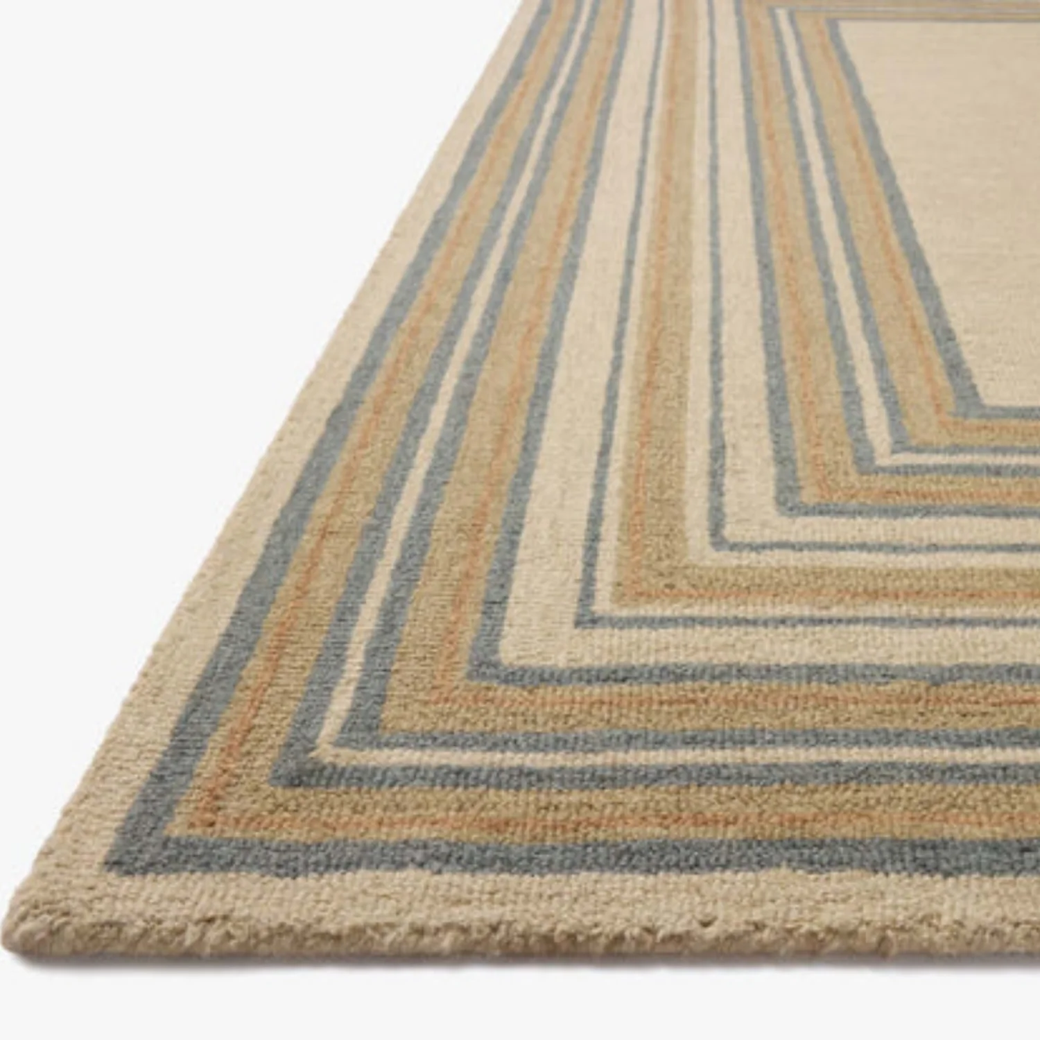 Chris Loves Julia x Loloi Alfie Natural/Multi Wool Rug - Image 6