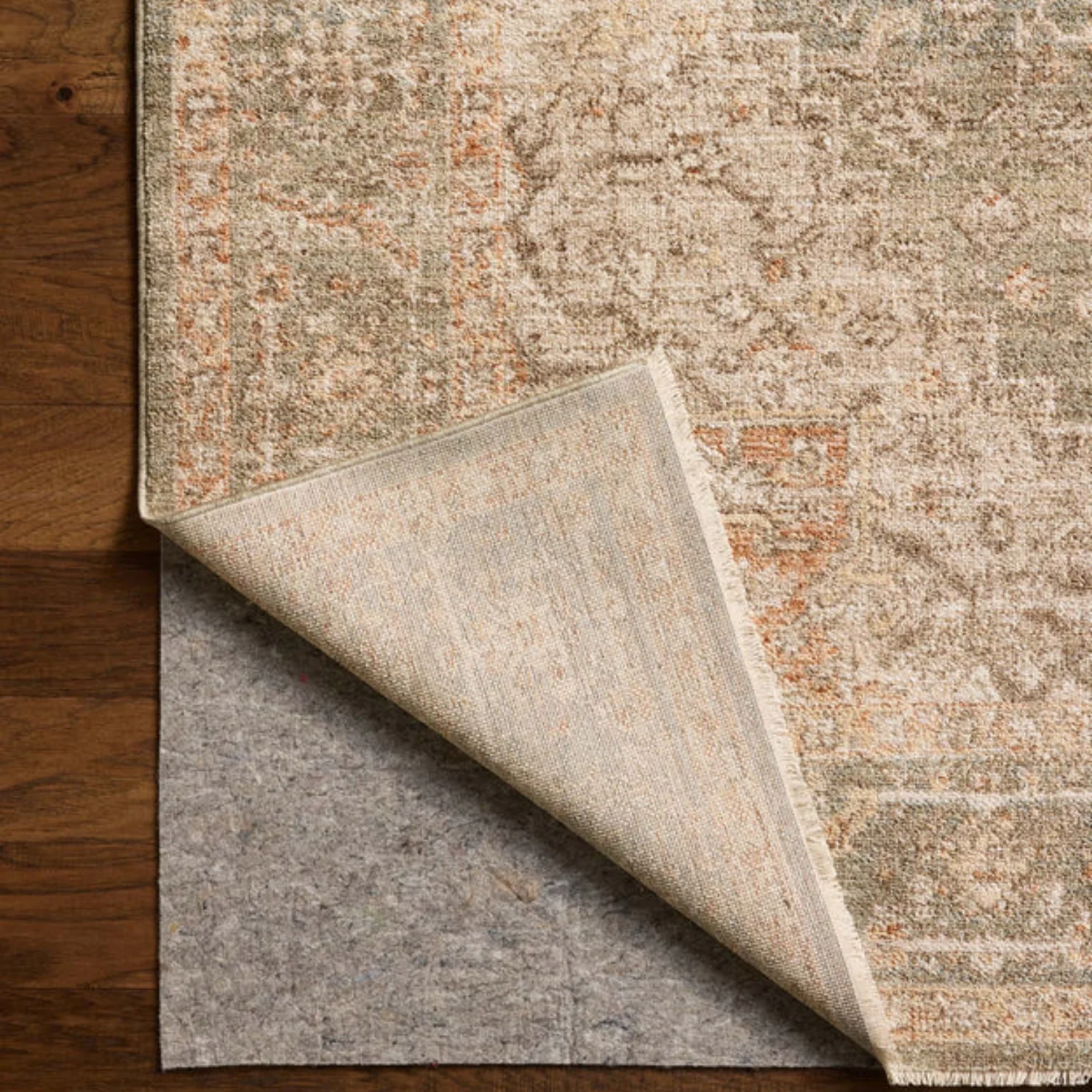 Chris Loves Julia x Loloi Palma Olive/Spice Rug - Image 3