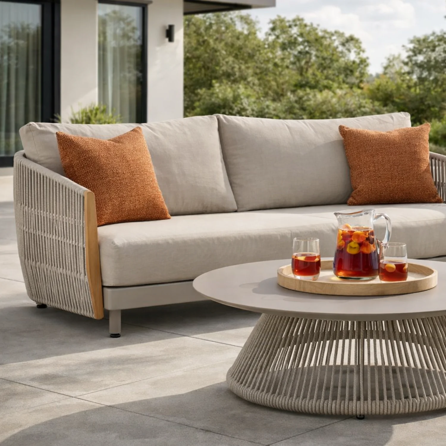 Collingwood Rope Sofa - Champagne Taupe - Image 3